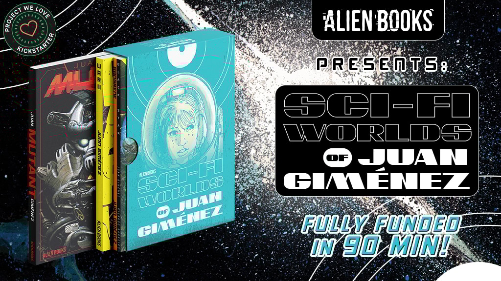 Sci-Fi Worlds of Juan Giménez Graphic Novel Box Set
