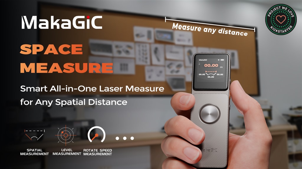 MakaGiC L7: Next-Gen All-in-One Laser Measure for Any Space