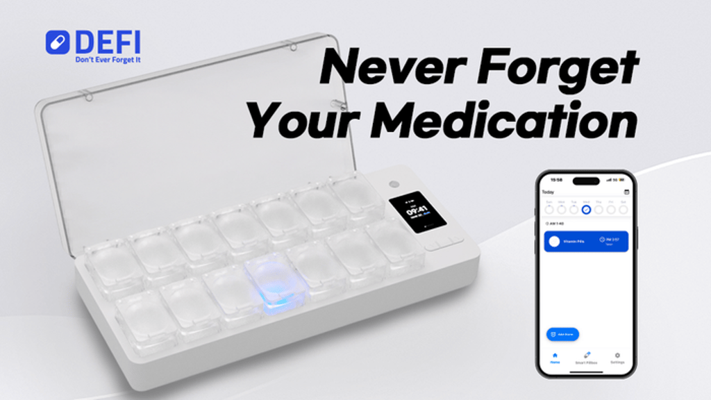 DEFI Smart Pillbox 14: Stay Healthy