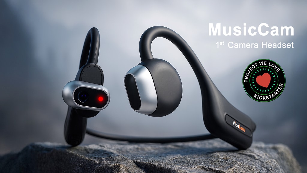 MusicCam — 1st AI Camera Headset That Sees