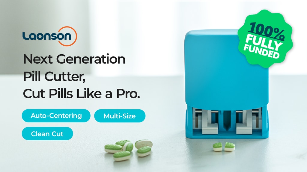 Laonson: Auto-Centering Pill Cutter – Cut in 1 Sec
