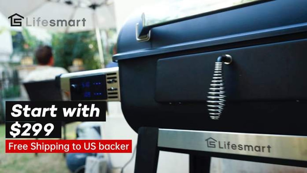 LifeSmart:Meet Your Ultimate Smart(Worry-Free)Charcoal Grill