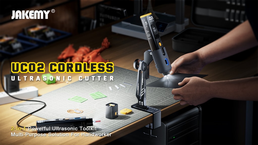 2 In 1 Cordless Powerful Ultrasonic Cutter for Handworkers