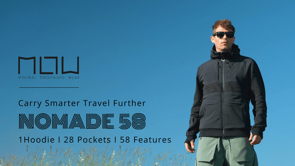 NOMADE 58 I All-in-one Daily Travel Hoodie