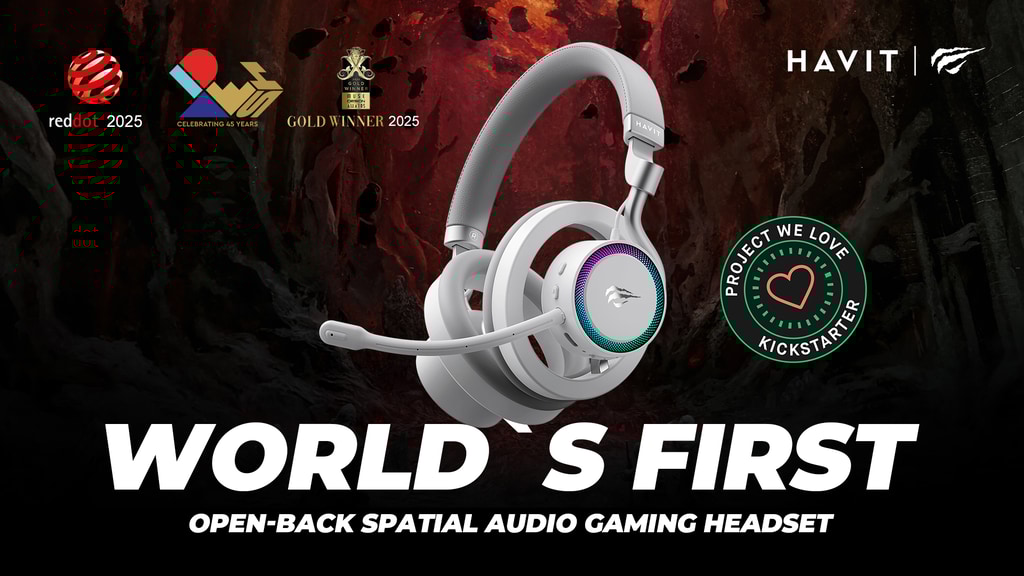 HAVIT Fuxi-H8: World’s First Open-Back Gaming Headset