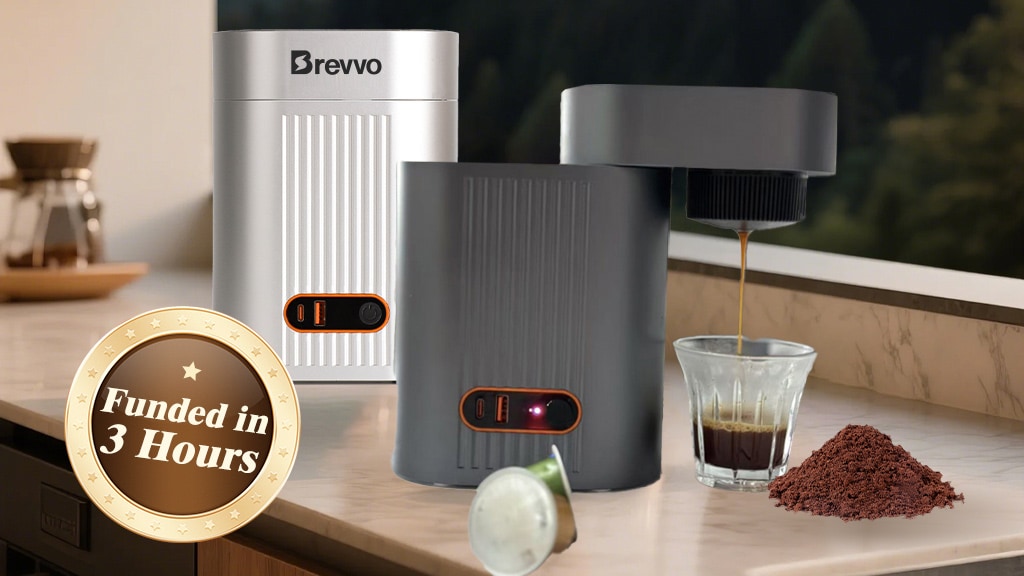 Brevvo: The World’s First Wireless Professional Coffee Maker