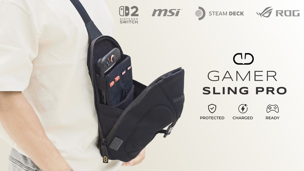 Deepdive Sling Pro: Protected. Charged. Ready to deploy