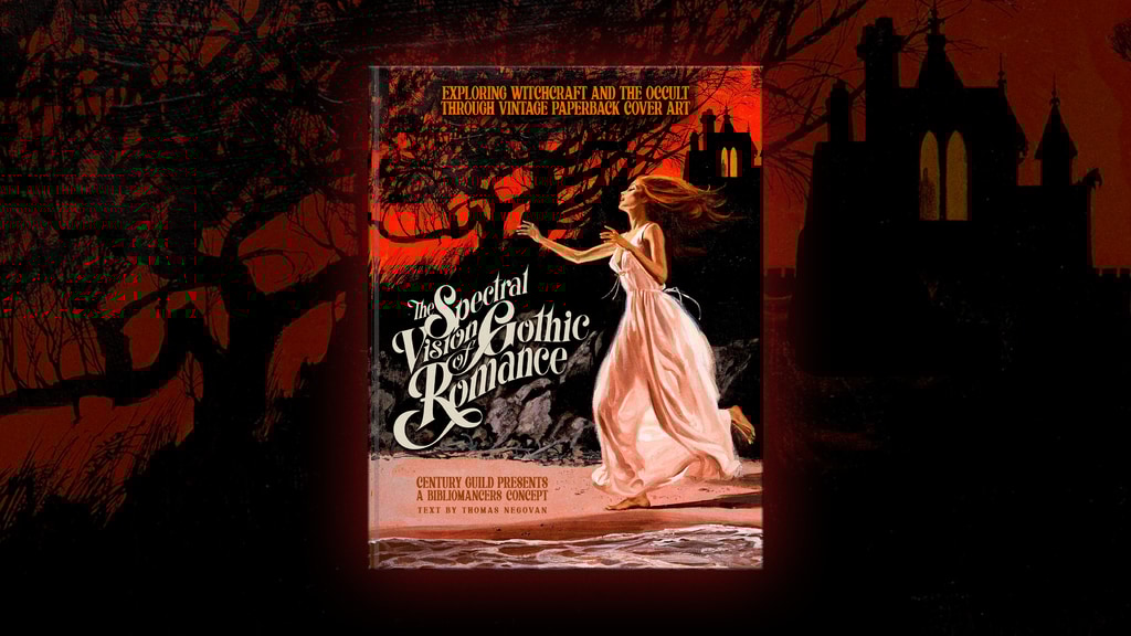 Spectral Vision of Gothic Romance vintage occult 1960s art