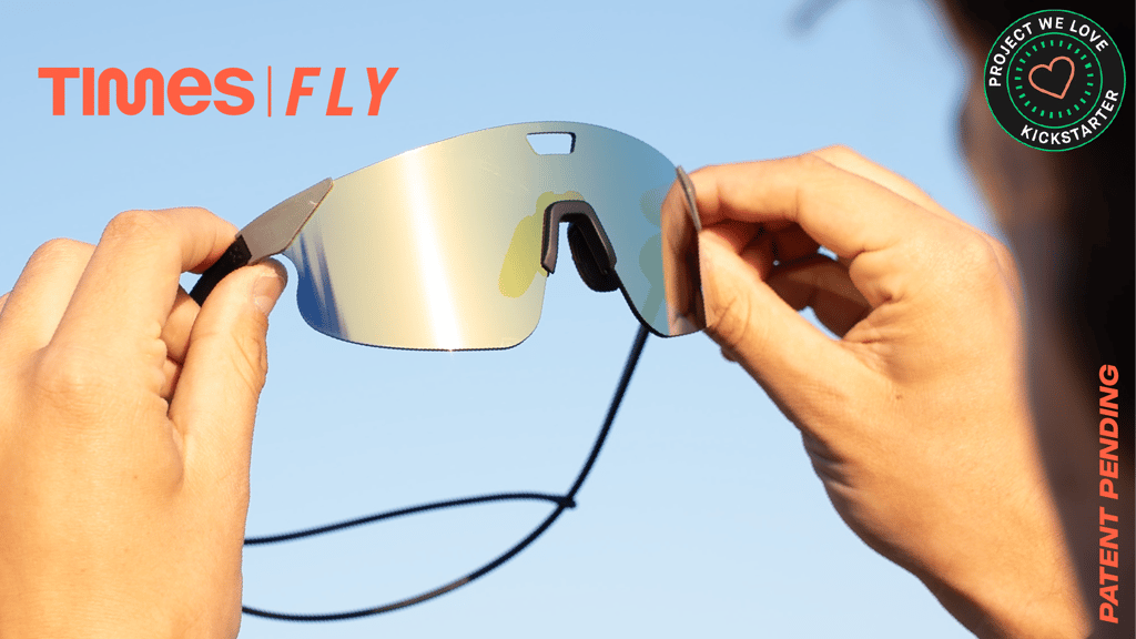 TIMES FLY - Running sunglasses have been reinvented
