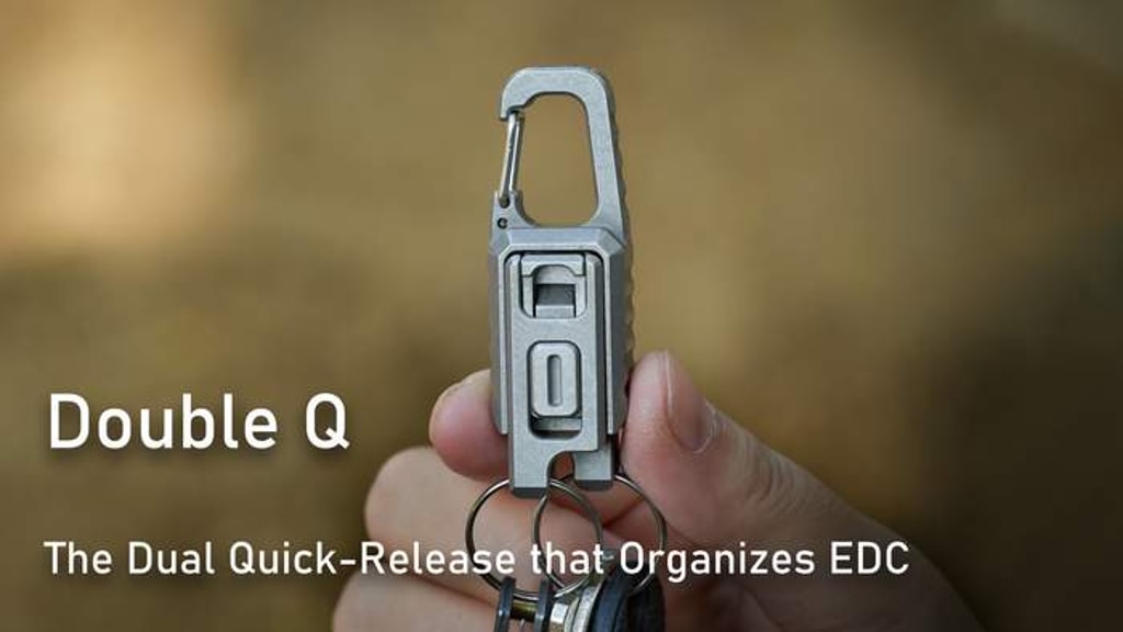 Double Q — The World’s First Dual Quick-Release Keychain