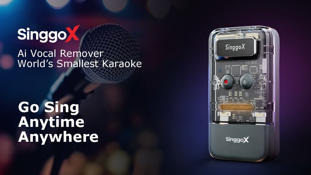 SinggoX | World's Smallest Professional Karaoke