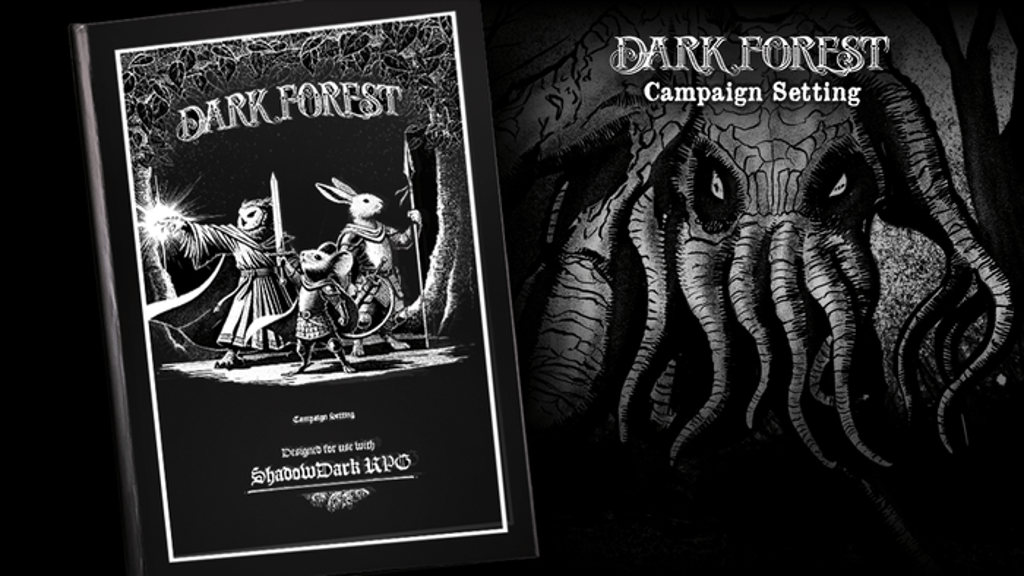 Dark Forest: Redwall Meets 1E in a Shadowdark World