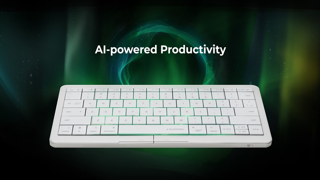 Clevetura CLVX S. Touch On Keys Keyboard.