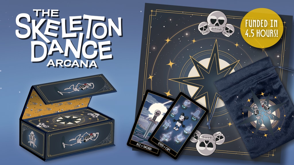 The Skeleton Dance Arcana Tarot Deck