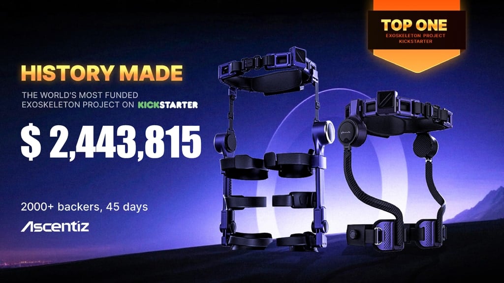 Ascentiz: The World’s First Modular Exoskeleton