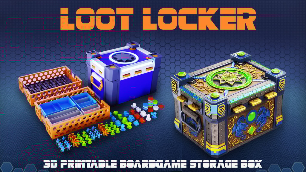 Loot Locker: Boardgame Storage box