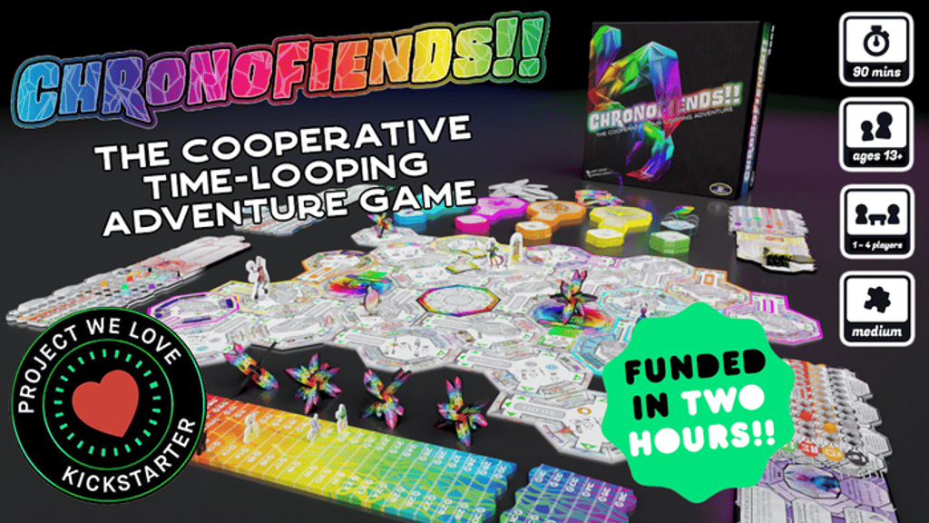 Chronofiends!! The Cooperative Time-Looping Adventure Game