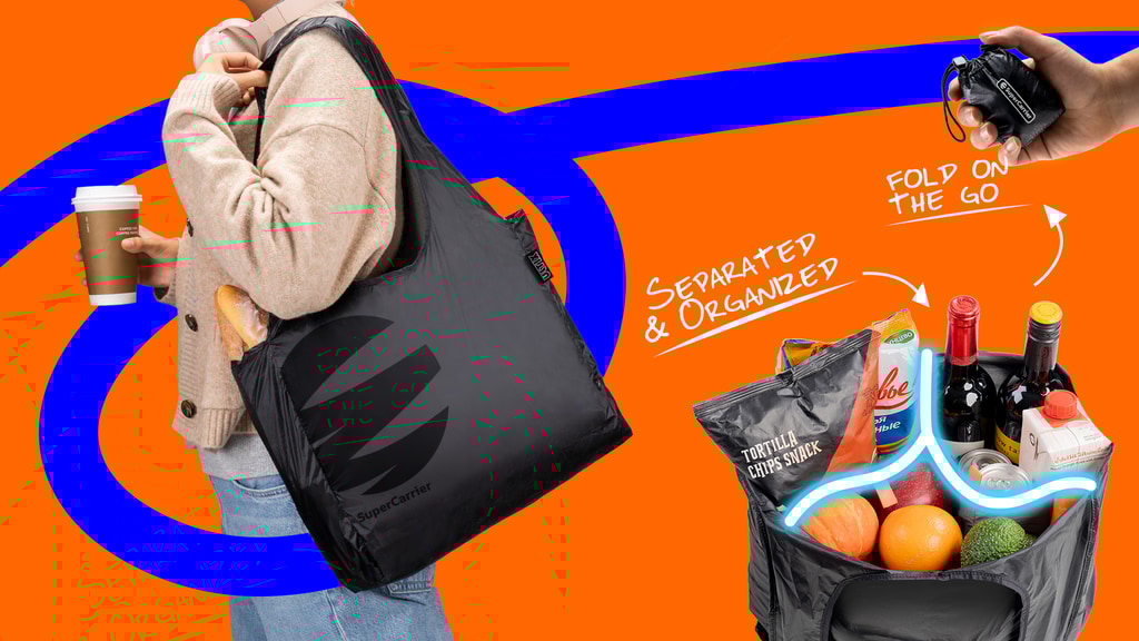 SuperCarrier 5.0: The Foldable Tote for Order in Every Carry