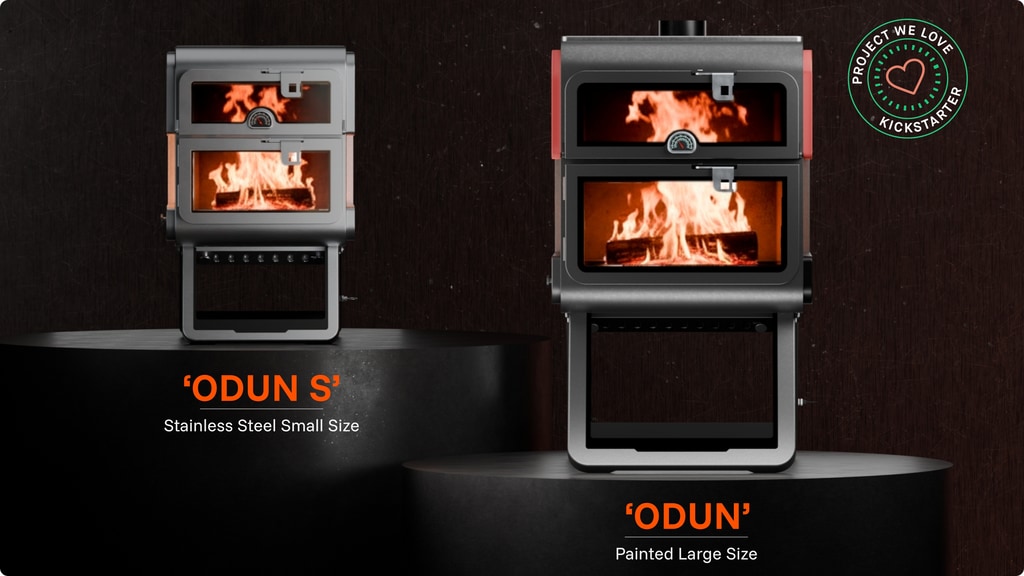 ODUN: All-in-One Outdoor Stove | Tent Heater | Pizza Oven