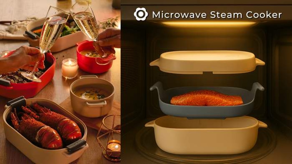 DeliOne Microwave Steam Cooker | 5-Minute Feasts