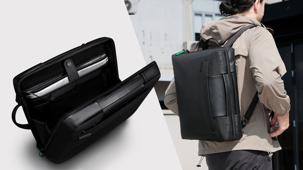 ComPack | Biometric 6-in-1 Anti-Theft Backpack