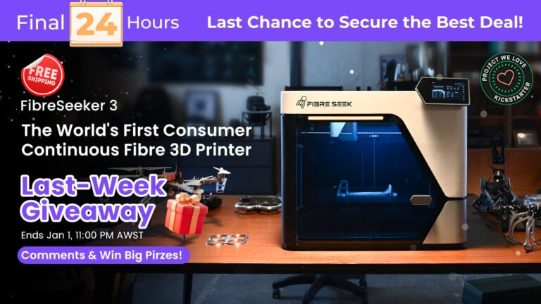 FibreSeeker 3-the First Consumer Continuous Fibre 3D Printer