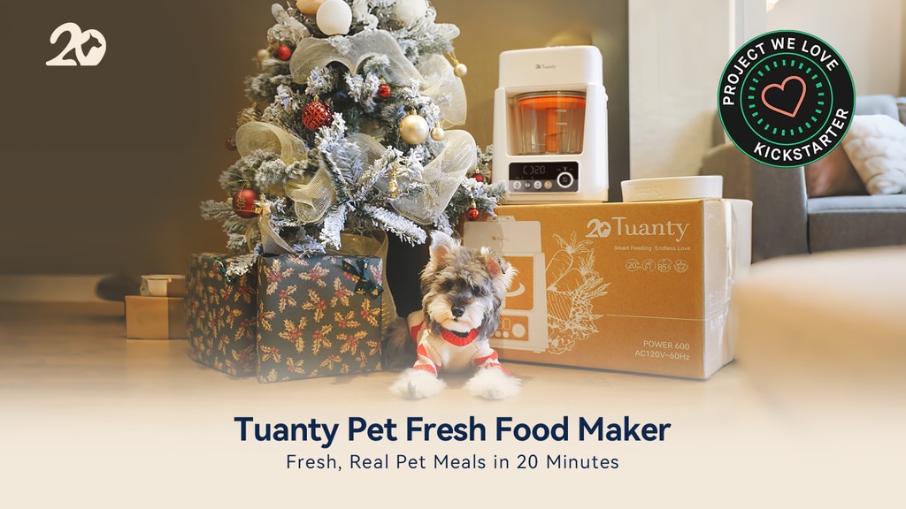 Tuanty Pet Fresh Food Maker -- Fresh Pet Meals in 20 Minutes