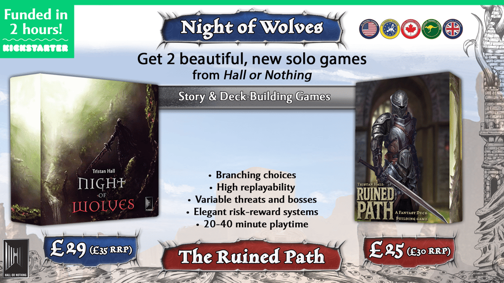 Night of Wolves & The Ruined Path