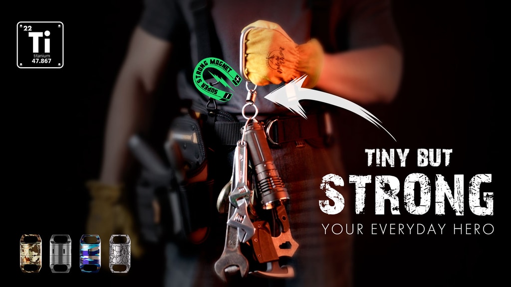 MagX 2.0 – The Titanium Magnetic Quick-Release Connector