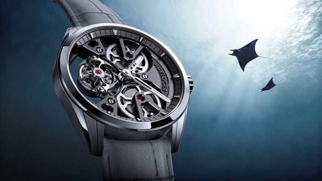 AGELOCER｜Free-sprung Balance Manta Tourbillon Watch