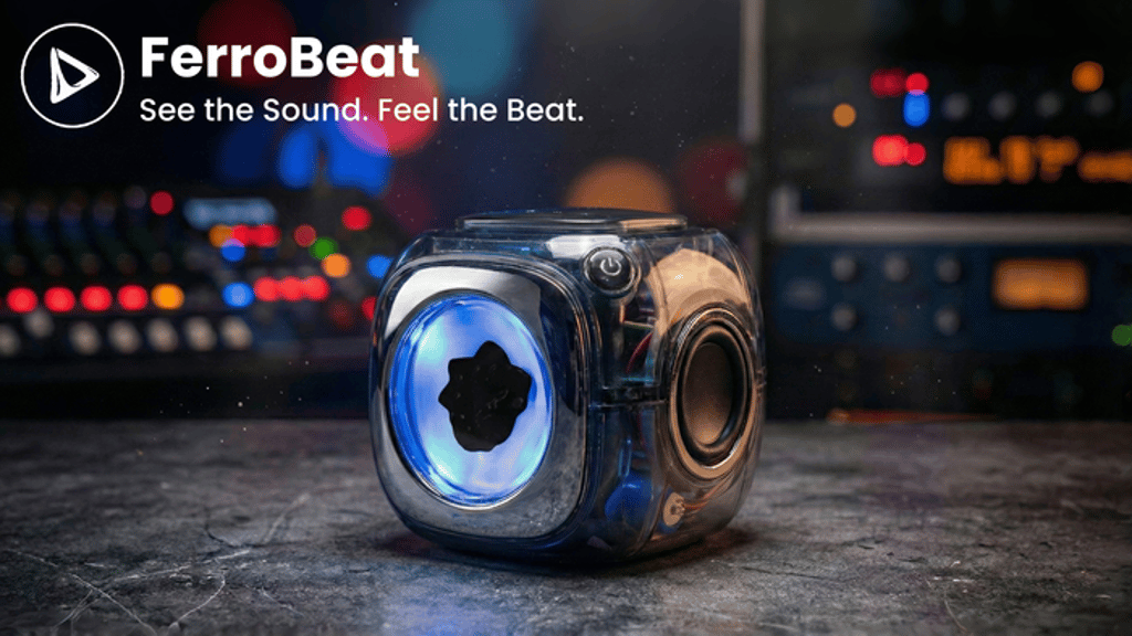 FerroBeat: Ferrofluid Speaker & Audio Visualizer