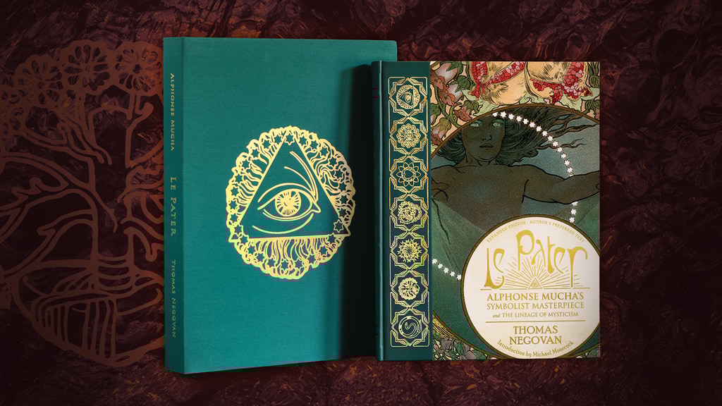 Alphonse Mucha Art Nouveau Masterpiece LE PATER book