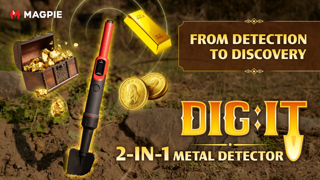 [DIG:IT]Discover Hidden Treasures with 2-in-1 Metal Detector
