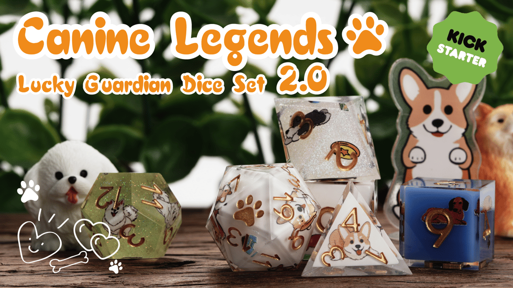 Canine Legends – Lucky Guardian Dice Set 2.0