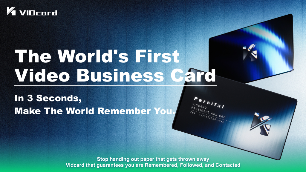 Vidcard:The Video Business Card That Makes You Unforgettable