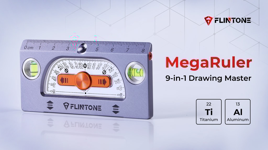 FLINTONE MegaRuler:Feel Every Millimeter