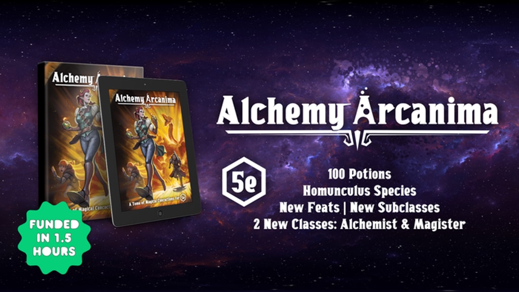 Alchemy Arcanima for 5e D&D