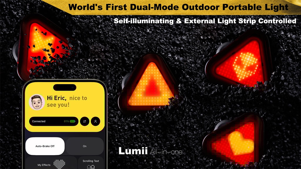 Lumii: Smartest Remote-Controlled Custom Pixel Outdoor Light