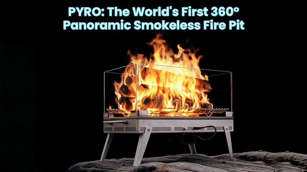 PYRO: All Fire. No Smoke. The Worlds First 360°Titanium Pit