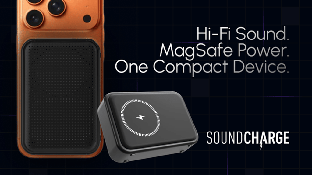 SoundCharge: Hi-Fi Sound. MagSafe Power. One Compact Device.