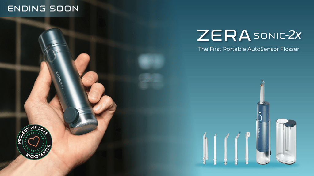 ZERA Sonic-2X | The First Portable AutoSensor Flosser