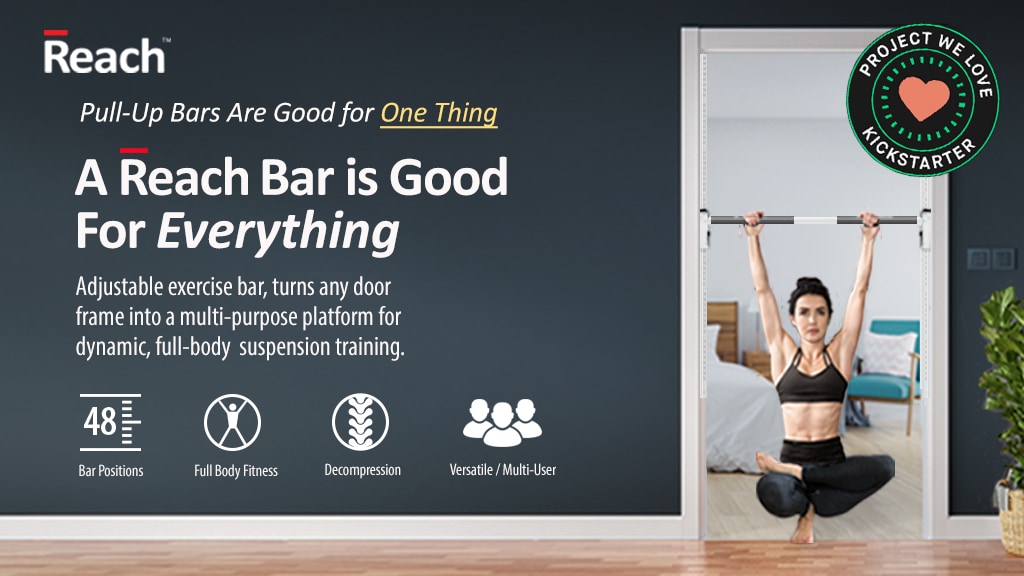 Reach Bar - Adjustable Pull-Up & Suspension Exercise Bar