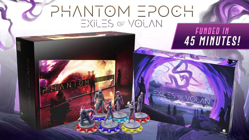 Phantom Epoch Board Game + Exiles of Volan Expansion