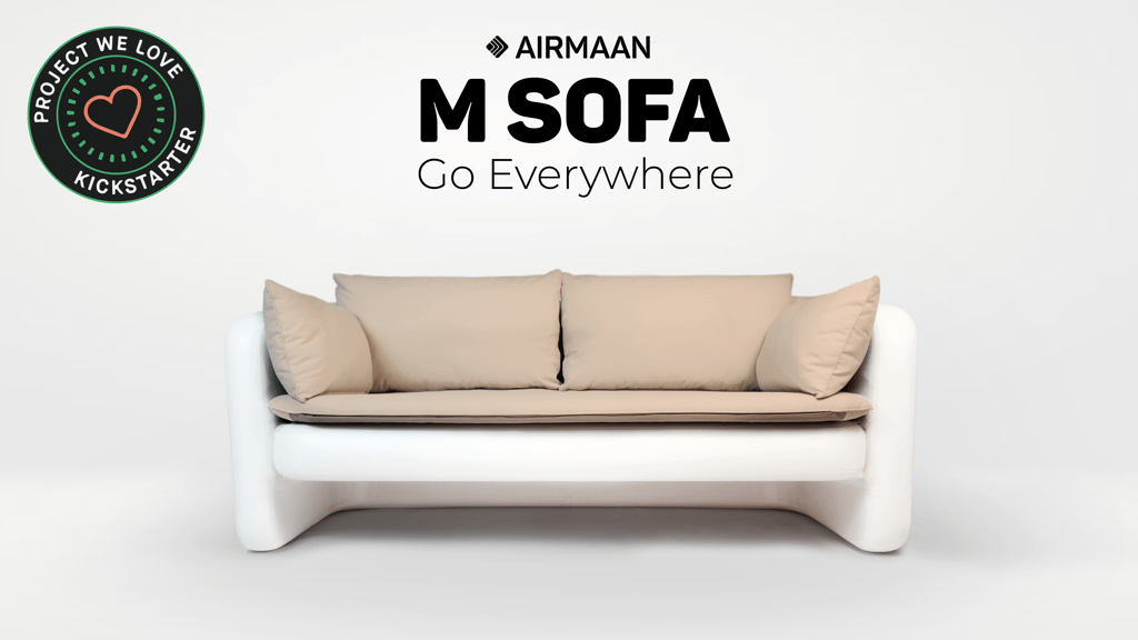 M Sofa: The Ultra-Tough Air Sofa for Deep Outdoor Comfort