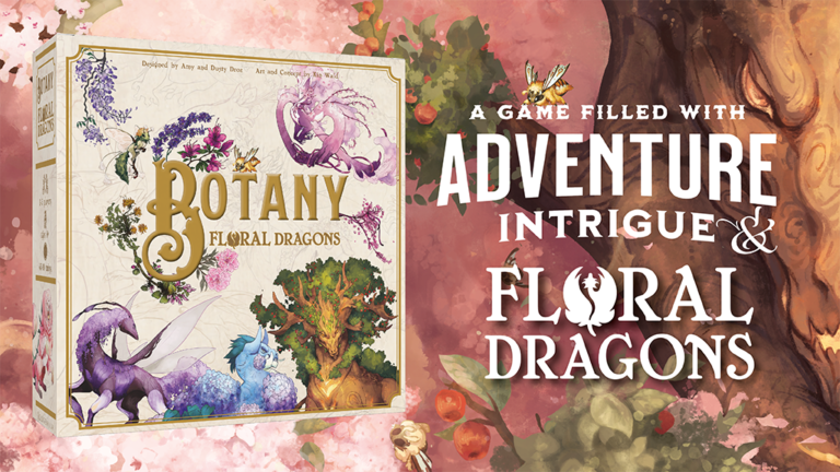 Botany Floral Dragons