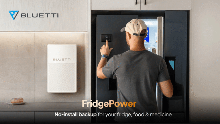 BLUETTI FridgePower: Power Out. Fridge On.