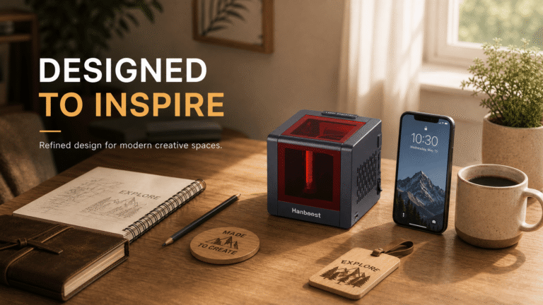 Hanboost T1 Palm Size Laser Engraver for DIY Enthusiast